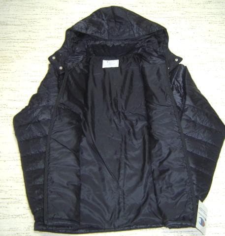 セール27% チャンピオンナイロン 中綿 保温フード ジャケトトフード取り外し