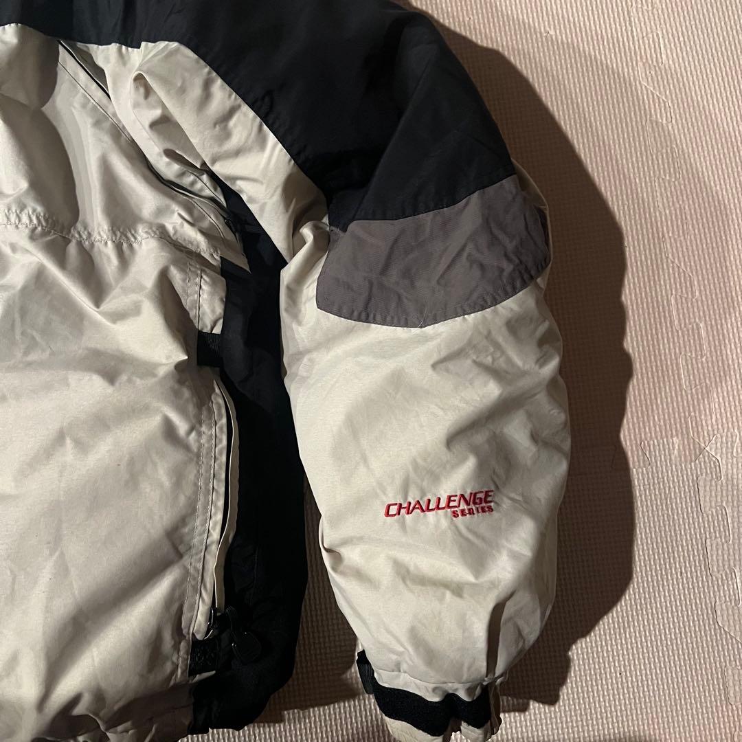 【極防寒！】Columbia マウンテンパーカー　ロゴ刺繍　ドローコード　L