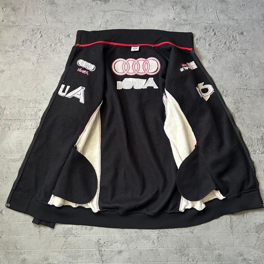 Audi レーシングジャケット 3XL 刺繍入り オーバーサイズ