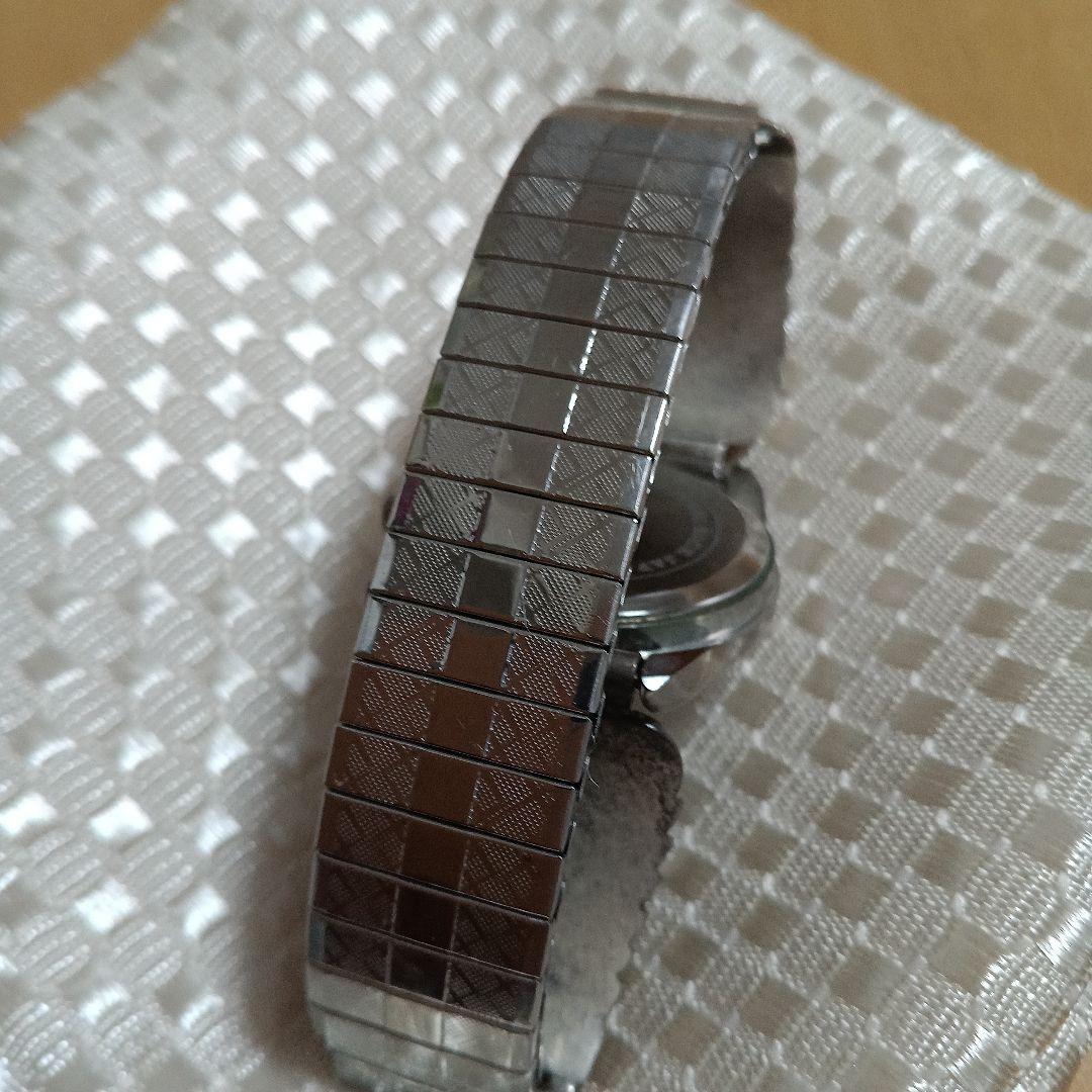 オニキス装飾クォーツ腕時計