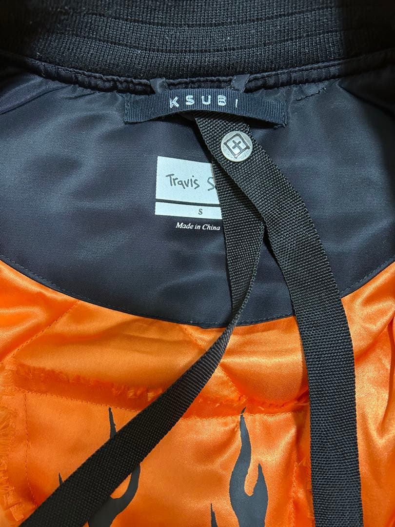ジャケット・アウター Travis Scott Ksubi ReflectiveBombersizeS