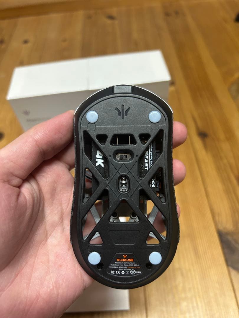 WLMOUSE Beast X Miniゲーミングマウス※ケーブルなし