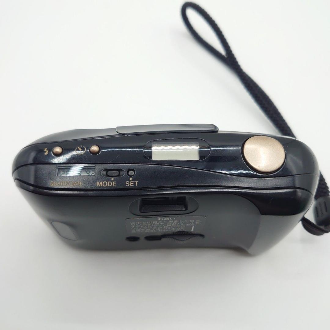 OLYMPUS コンパクトフィルムカメラ mju パノラマ ブラック　ケース付