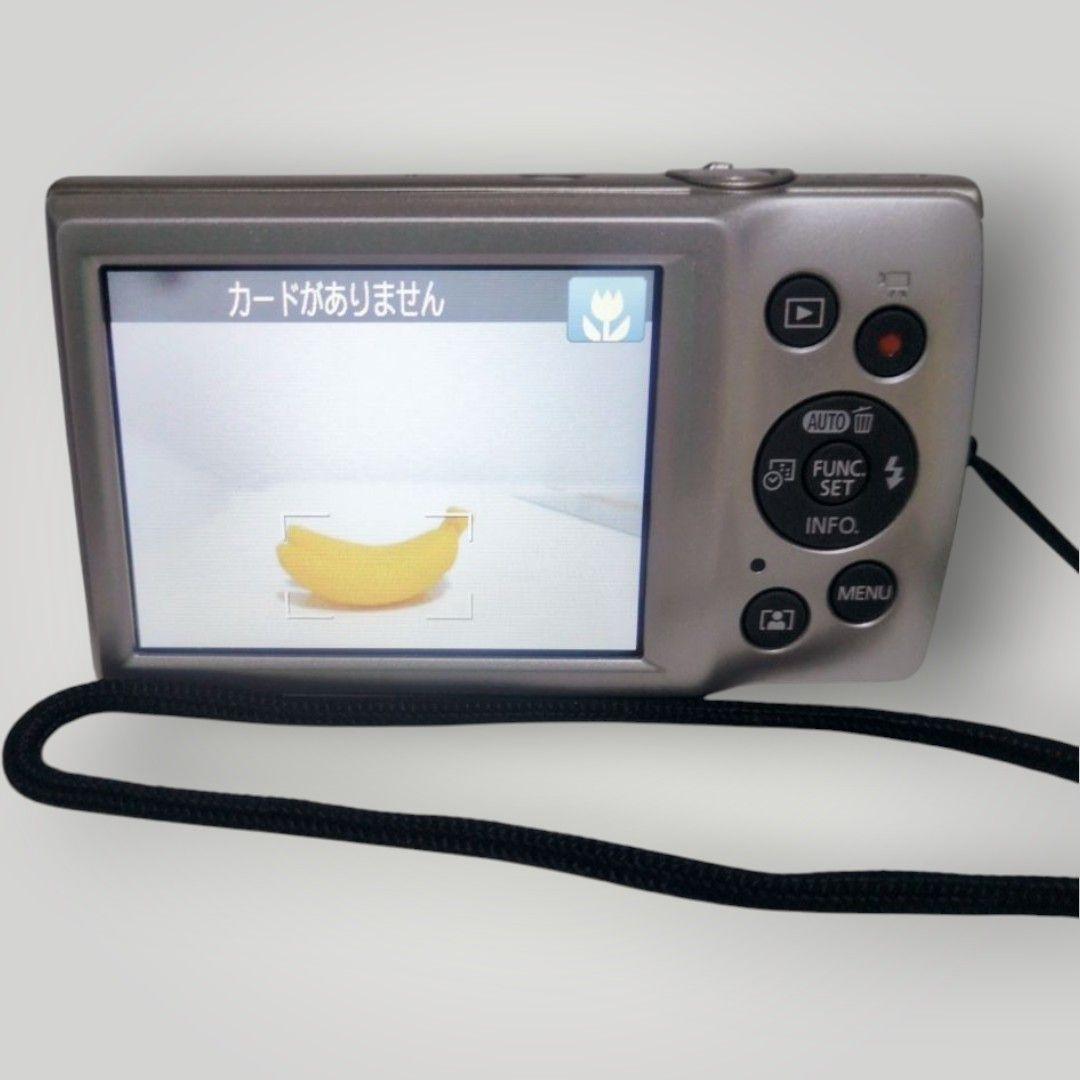 【極美品】Canon IXY200 コンパクトデジタルカメラ シルバー