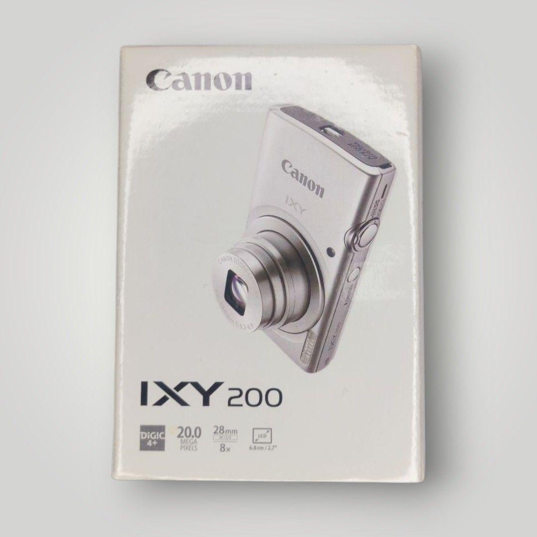 【極美品】Canon IXY200 コンパクトデジタルカメラ シルバー