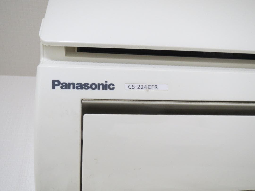 Panasonic CS-224CFR-W 壁掛けエアコン 中古 全国送料込み