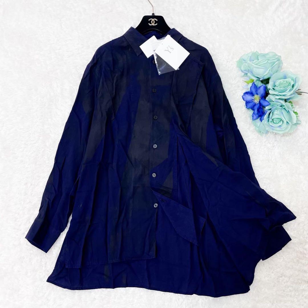Y’s Yohji Yamamoto レイヤードデザイン オーバーサイズシャツ