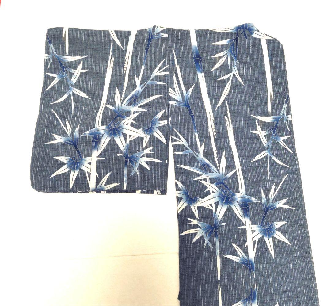 竺仙　浴衣　綿紬