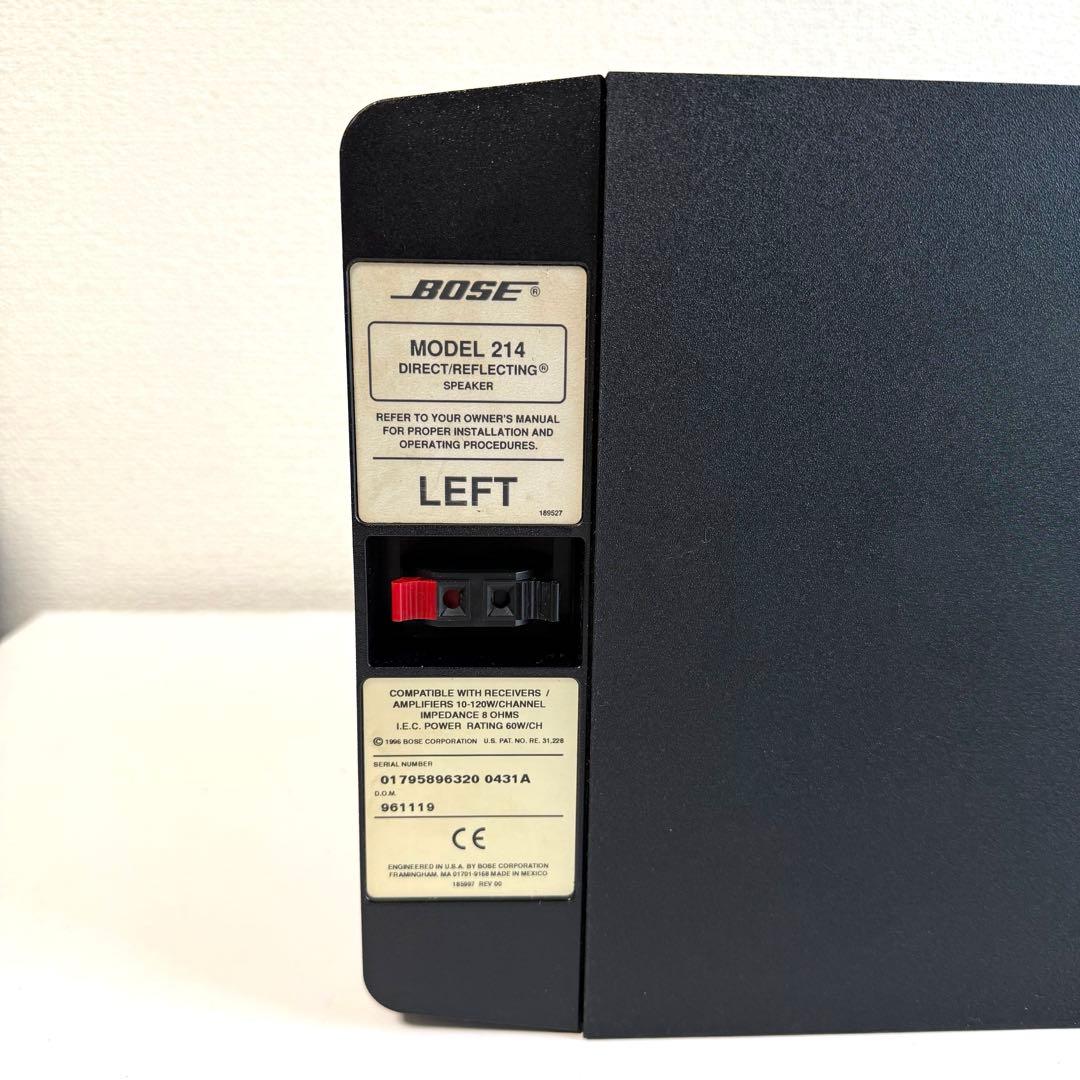 BOSEスピーカー モデル214 天吊り金具付き【NN1213-10】