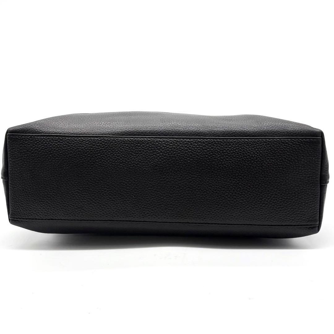 【極美品】ハッシュタグ トートバッグ レザー 肩掛け A4可 ブラック