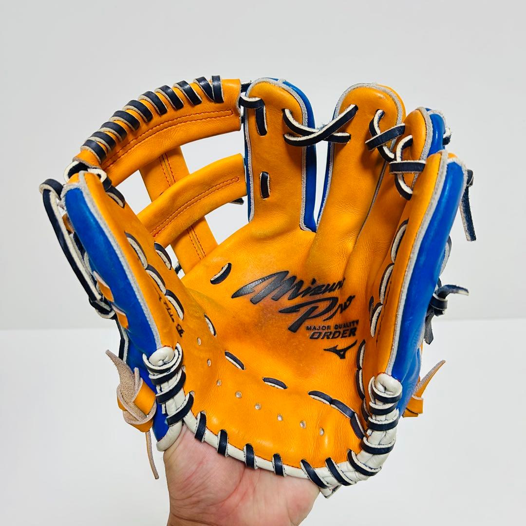 【極美品】【オーダー品】MiznoPro 軟式 内野手用 グローブ