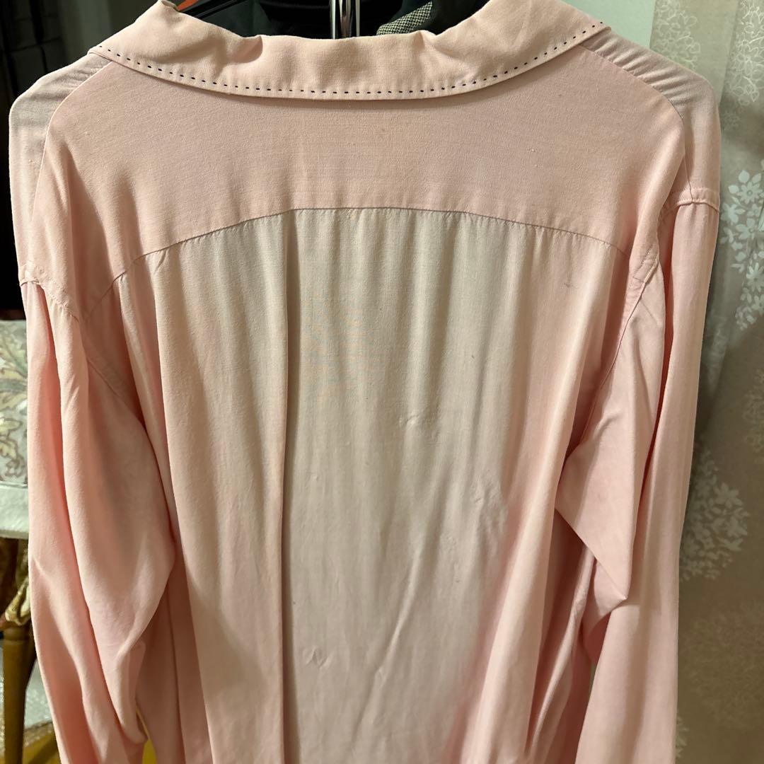 50's 激レアピンクロ　シャツ