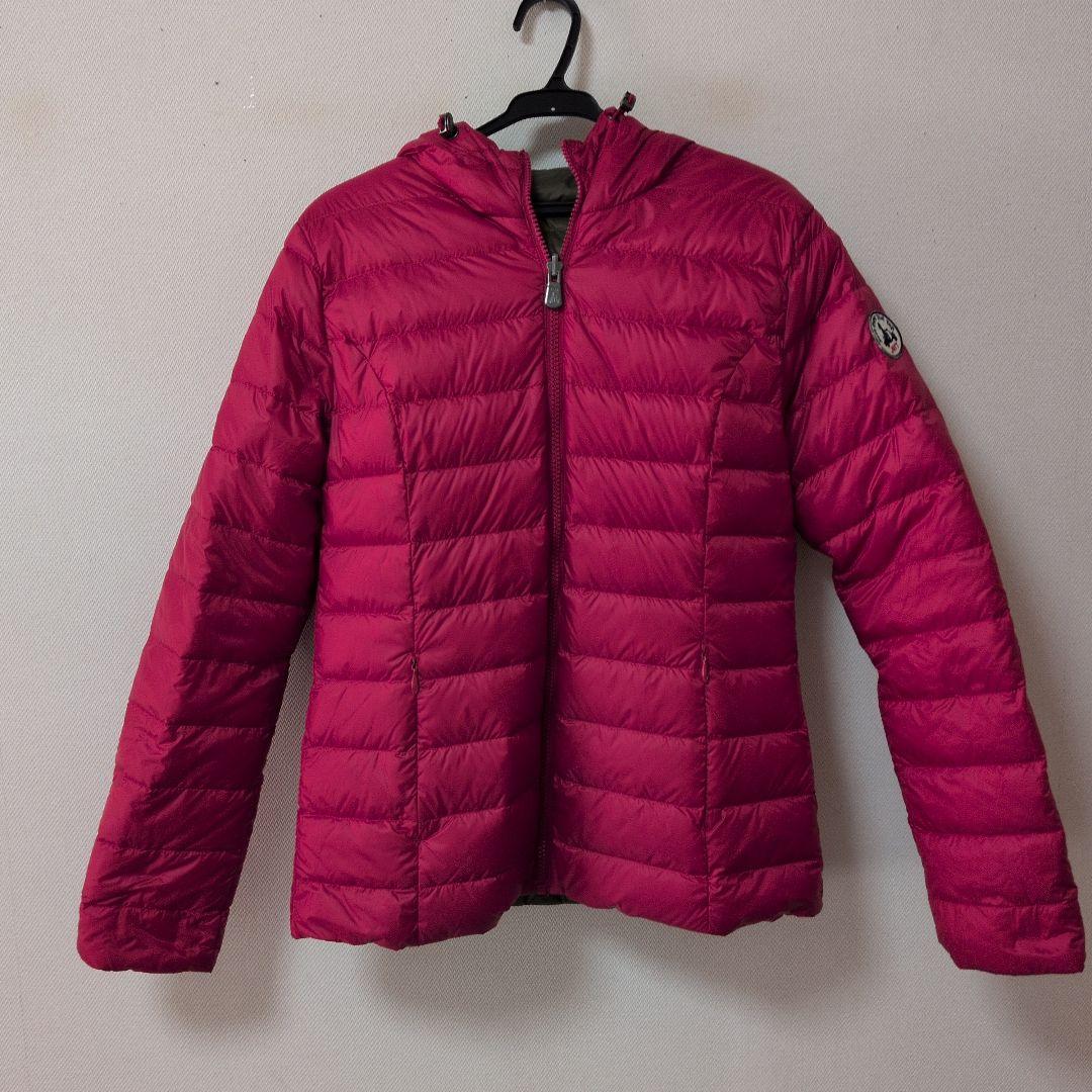 ✿ジョット　JOTT リバーシブルダウンジャケット✿　オリーブ　レッド