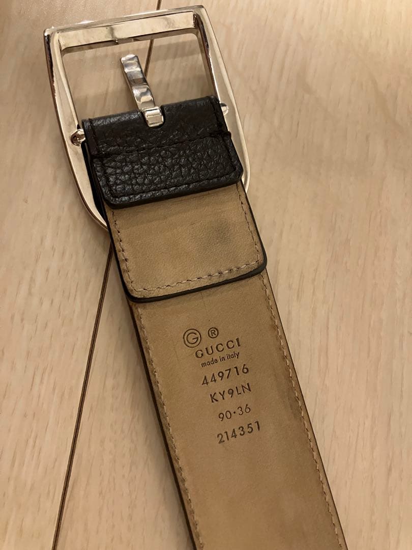 GUCCI グッチ　ベルト ブラウン　449716