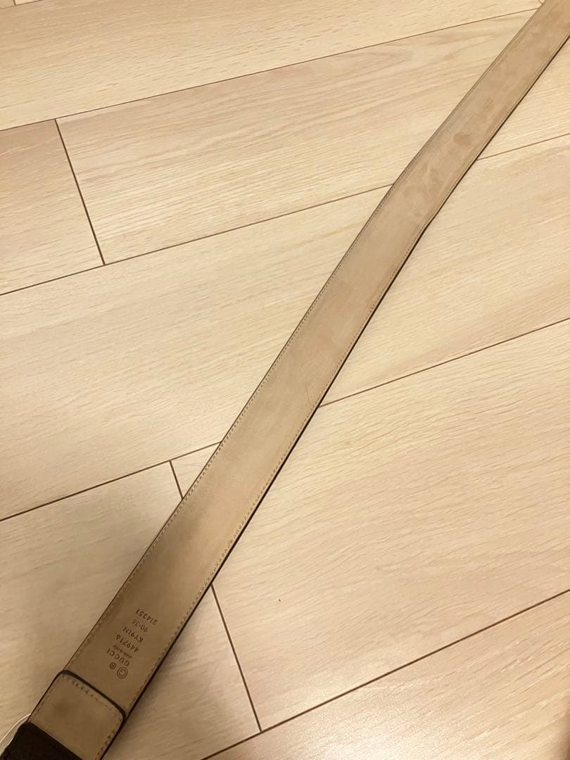 GUCCI グッチ　ベルト ブラウン　449716