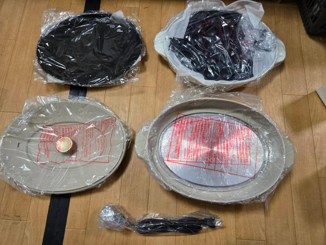 新品　BRUNO crassy+オーバルホットプレート たこ焼きプレート付き