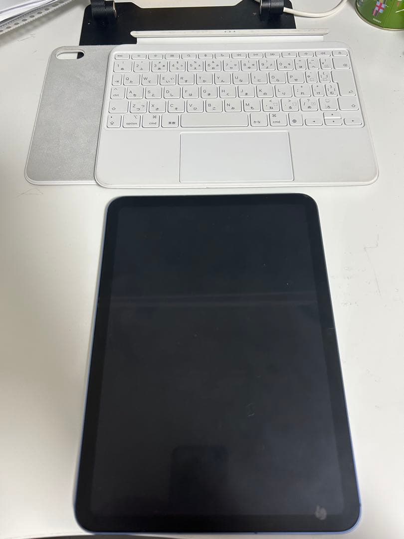 iPad 第10世代 ブルー Appleキーボード・Apple Pencil付き