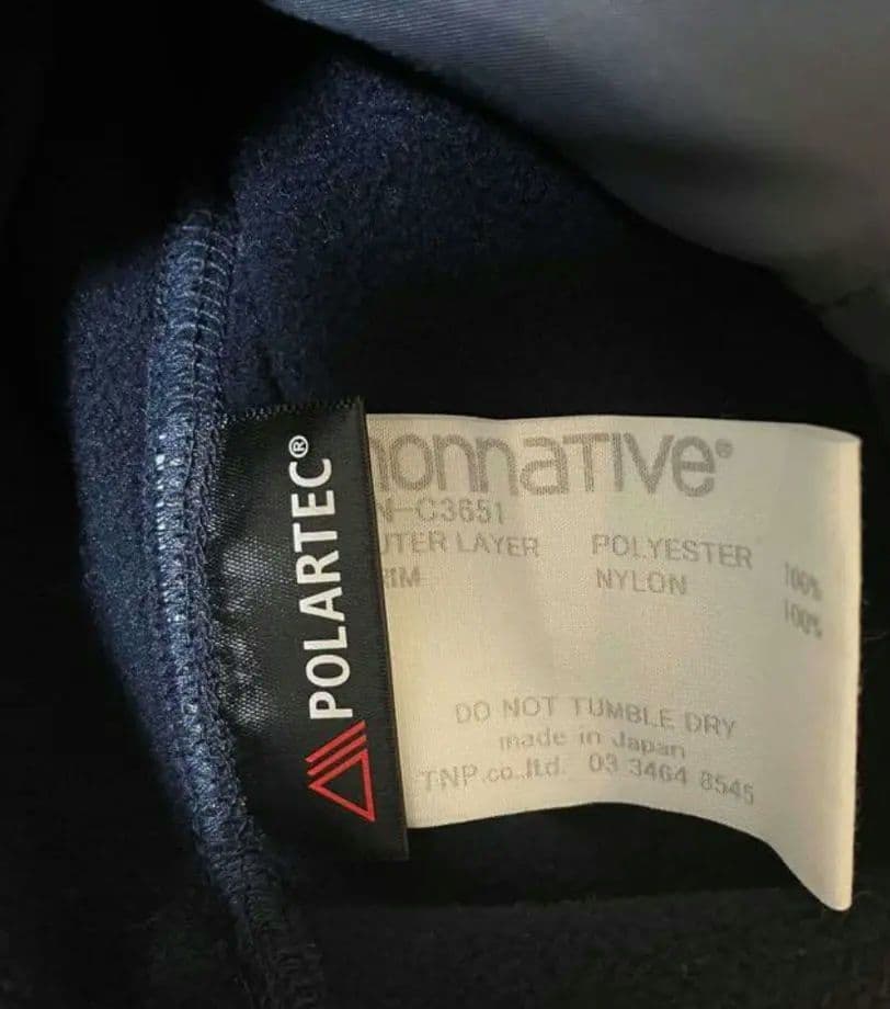 nonnative ノンネイティブ gs フリースパーカー DARK NAVY