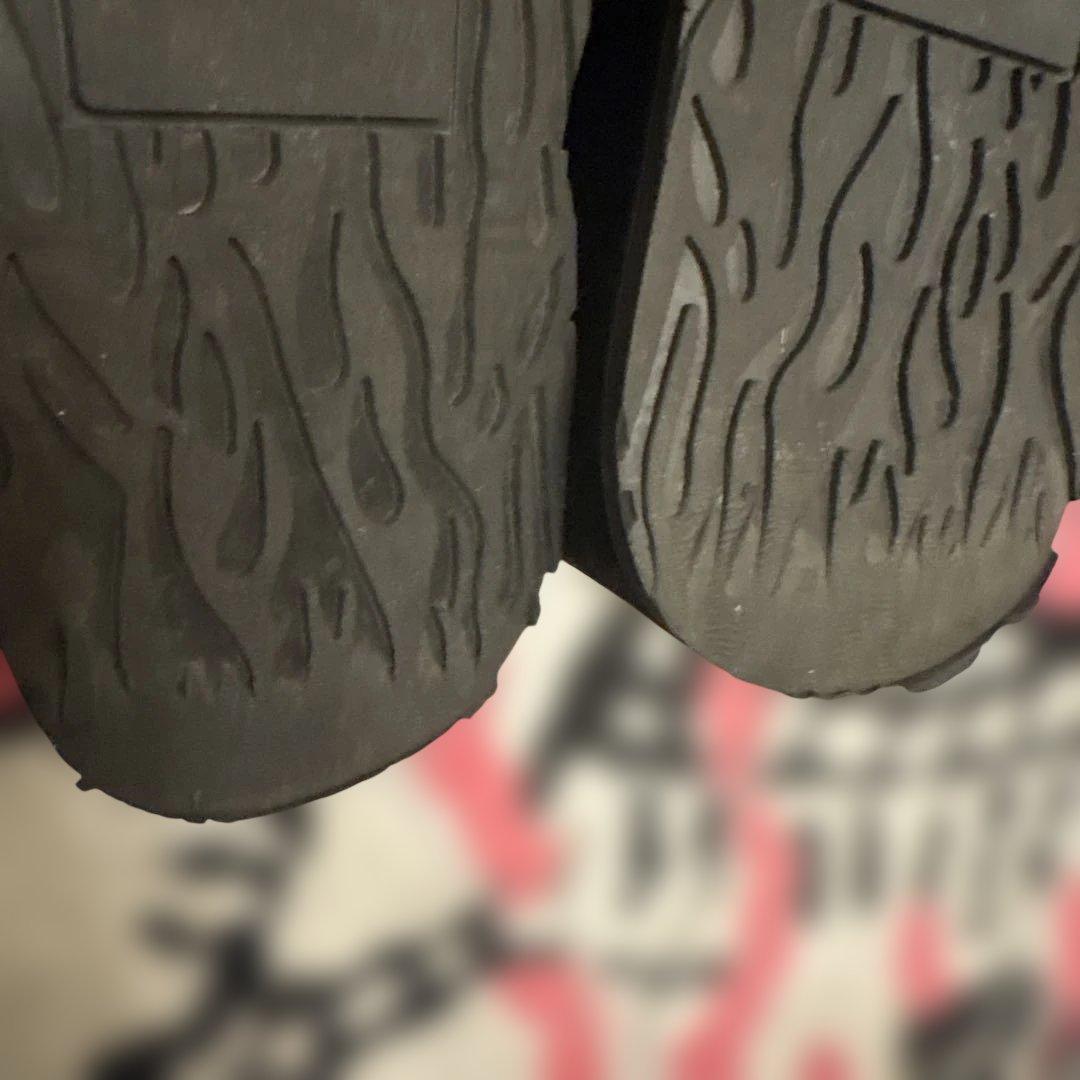 デモニア DEMONIA スタッズ付きブラックロングブーツ