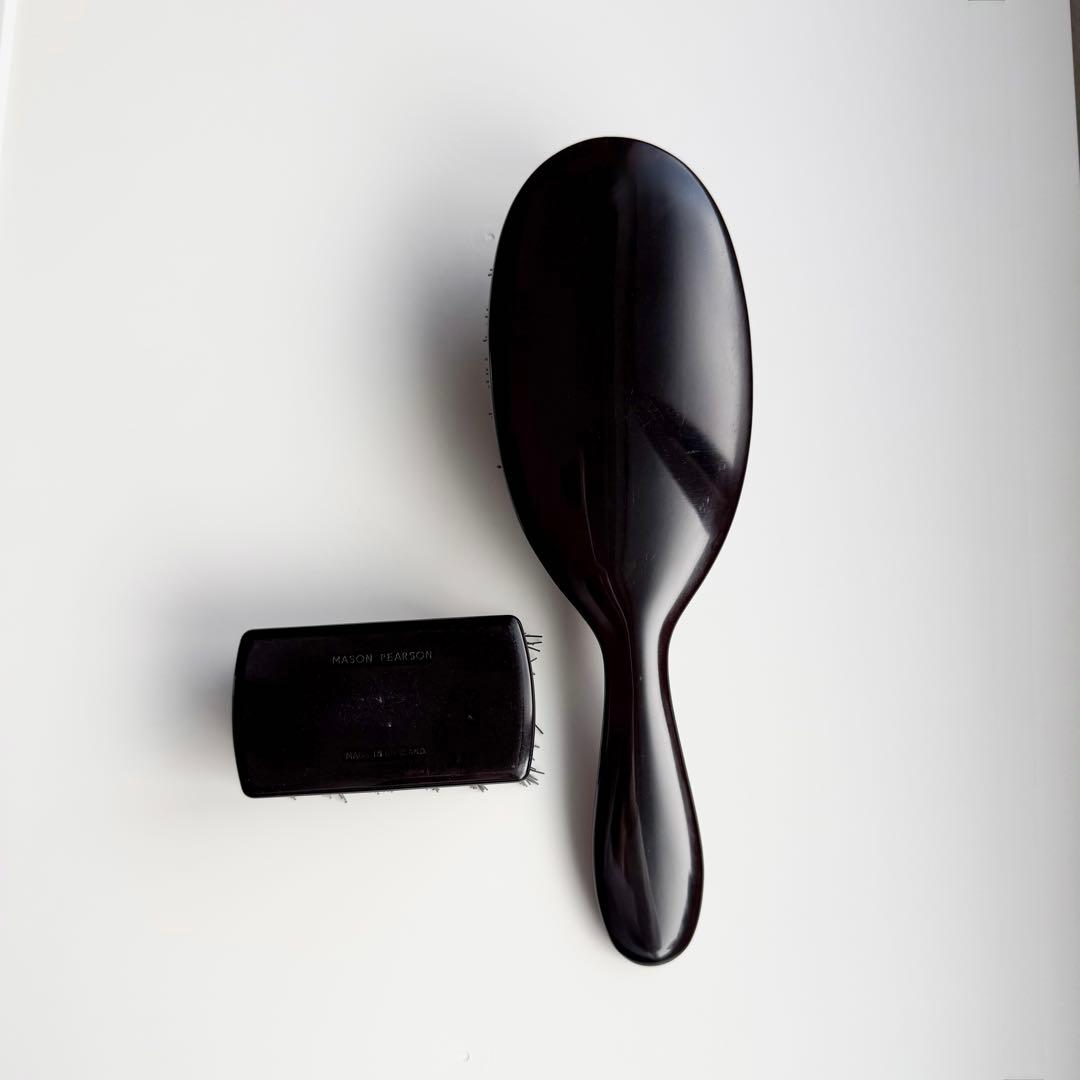 Mason Pearson エクストラスモールブリッスル クリーニングブラシ付き