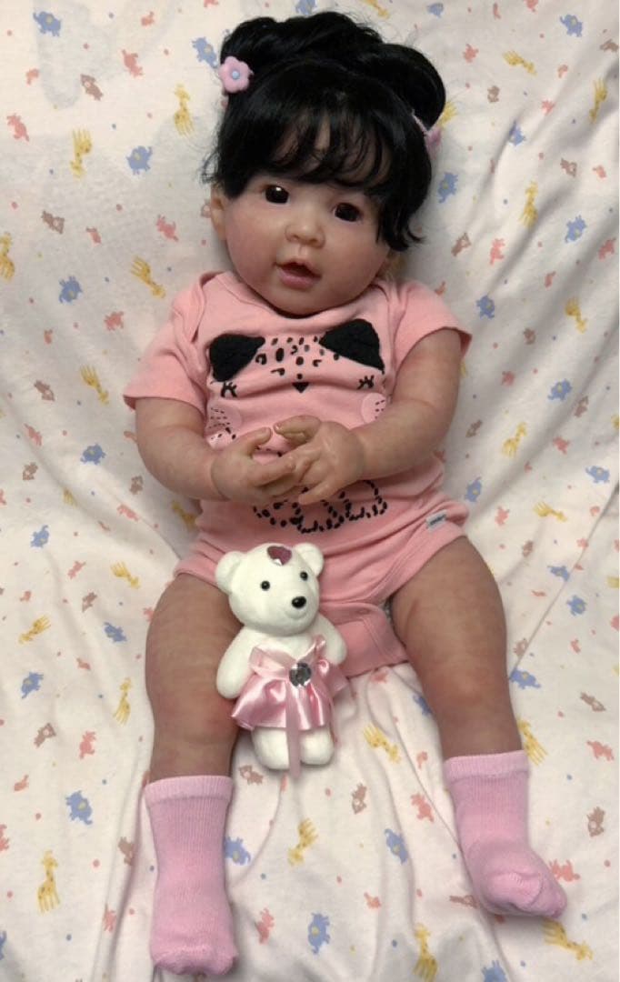 ヒロコ゜・*:.。リボーンドール　日本人の女の子.:*・゜゜・*