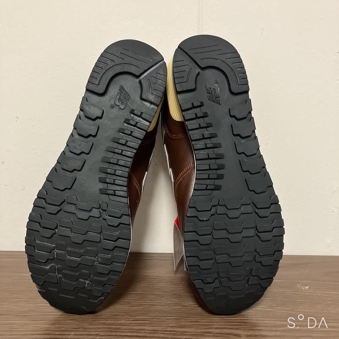 【にゃん】ニューバランス M576CH（茶） 27cm（プー171）