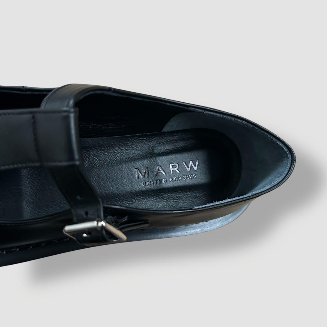 未使用✨MARW UNITED ARROWS Tストラップローファー 23.5