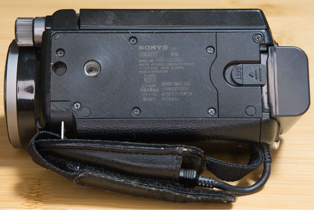 ビデオカメラ HDR-cx560v