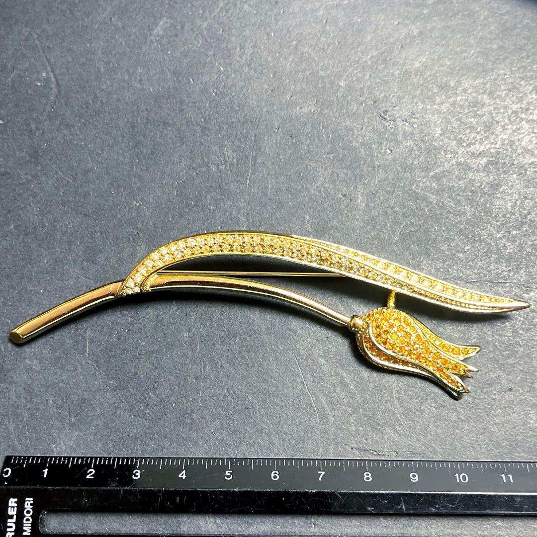 Christian Dior クリスチャンディオール ブローチ　ヴィンテージ