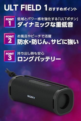ソニー(SONY) ワイヤレススピーカー SRS-ULT10 :防水 IP67m