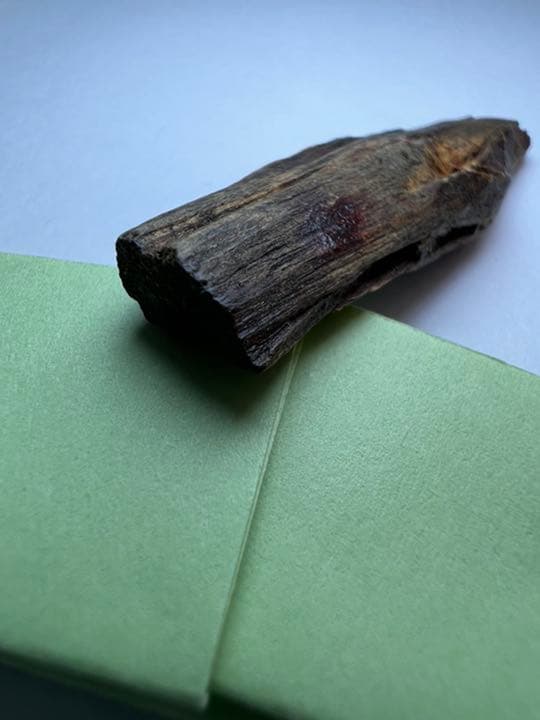 古渡命銘木 名香　中院通村公　真南蛮　銘【久方】1.768g 香木/沈香/伽羅