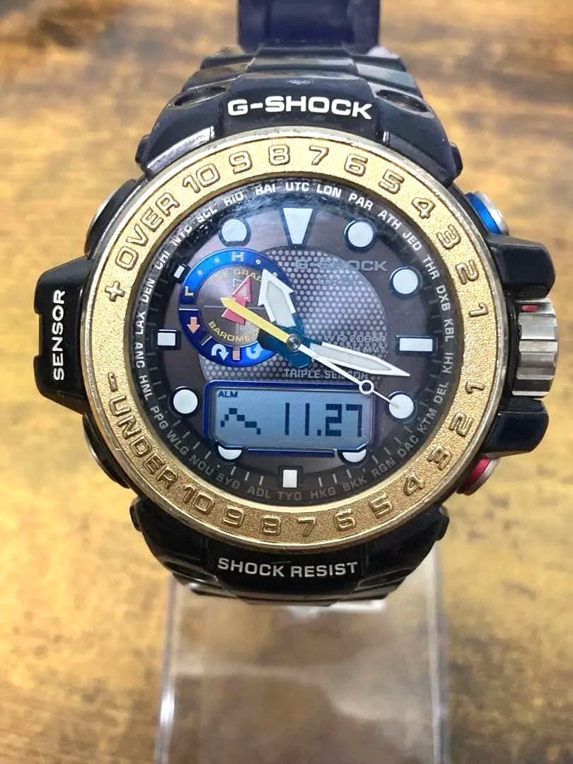 G-SHOCK ガルフマスター ソーラー 稼働品 gwn-1000f