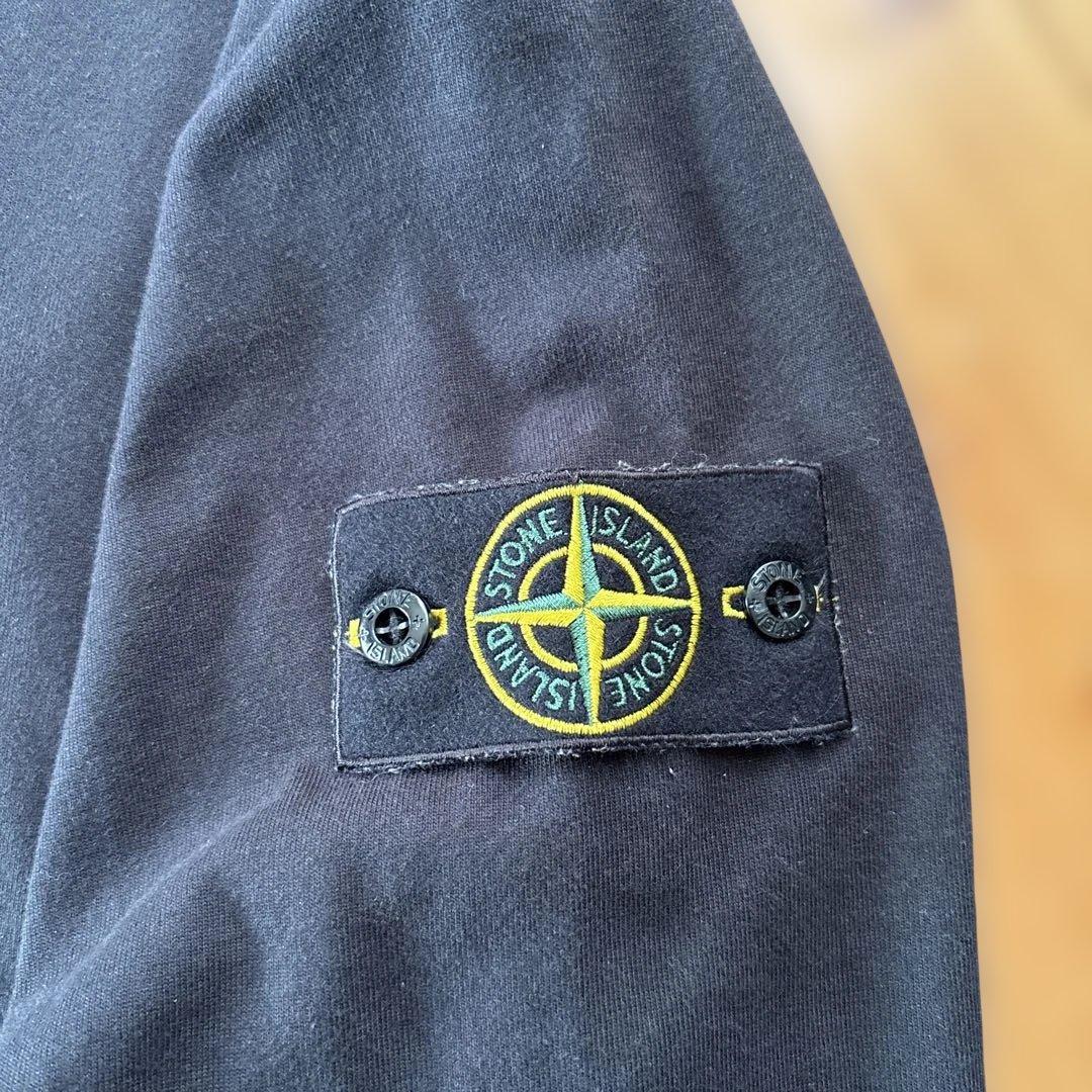 STONE  ブラック ロングスリーブ Tシャツ