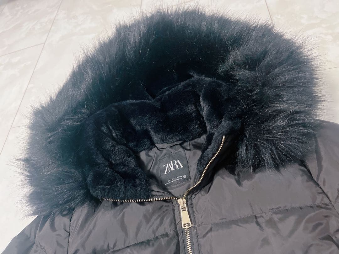 ♡ZARA♡フードファー付きダウンジャケット　ジェイダ　リゼクシー　ムルーア好
