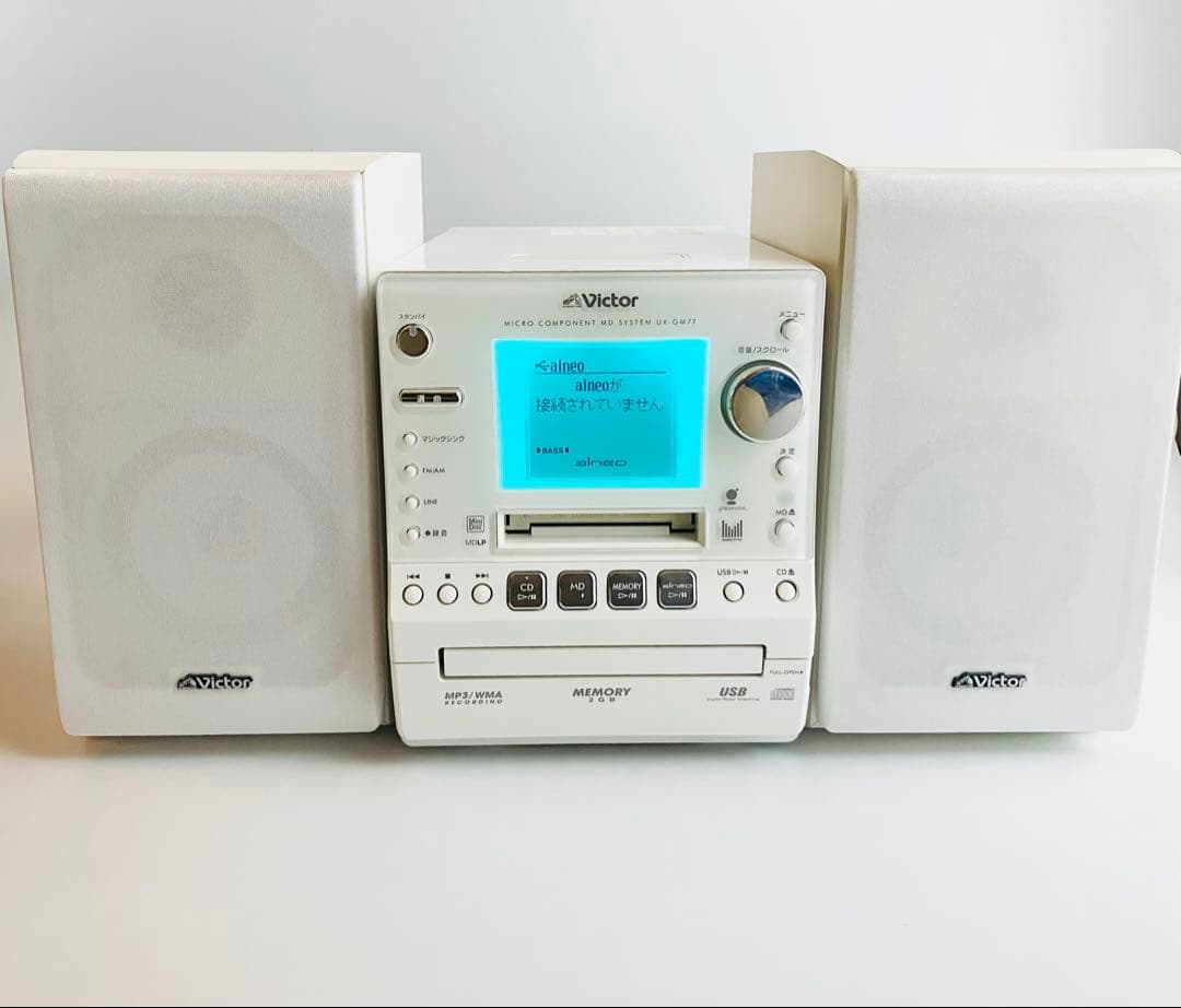 Victor マイクロコンポーネントMDメモリーシステム UX-GM77
