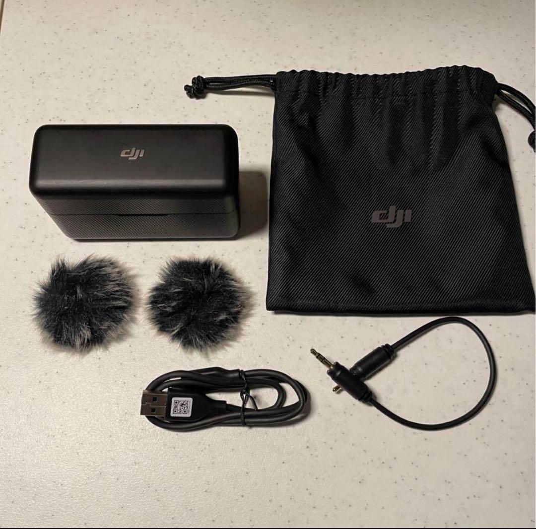 DJI Mic セット（トランスミッター×2 + レシーバー×1 + 充電ケース