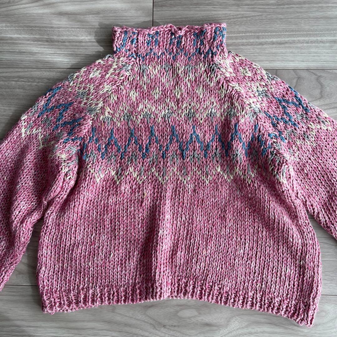 45R リネンの908ノルディックセーター