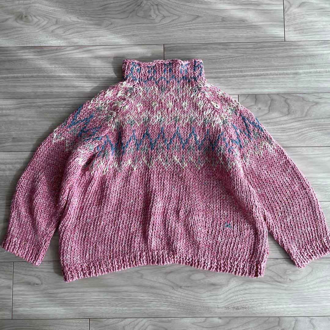 45R リネンの908ノルディックセーター