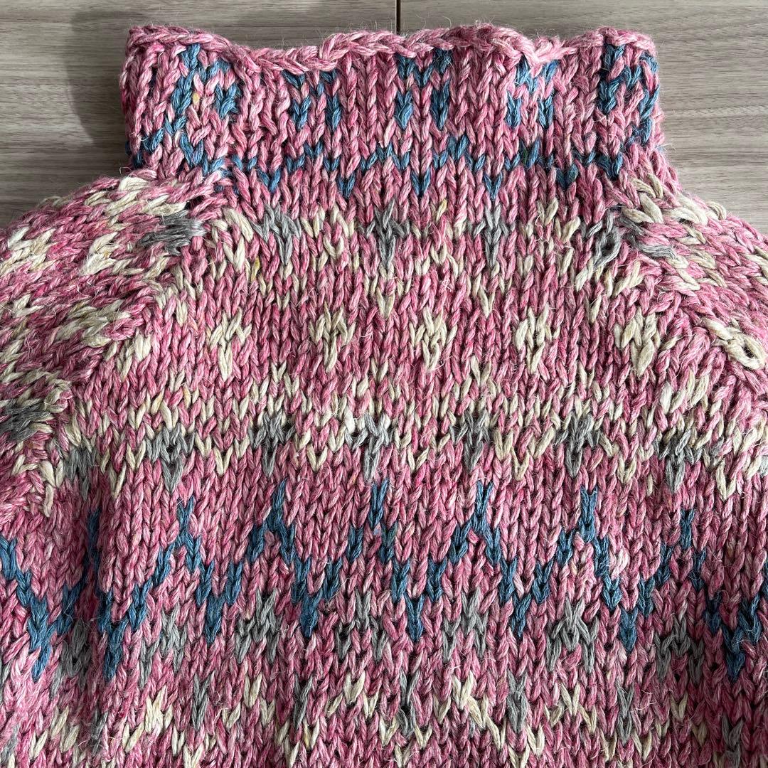 45R リネンの908ノルディックセーター