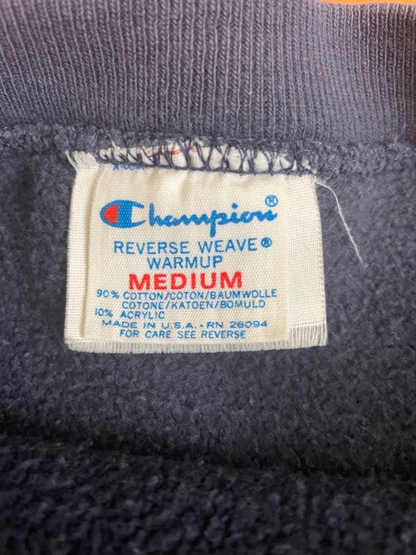 【80s】チャンピオン　トリコタグ　リバースウィーブ