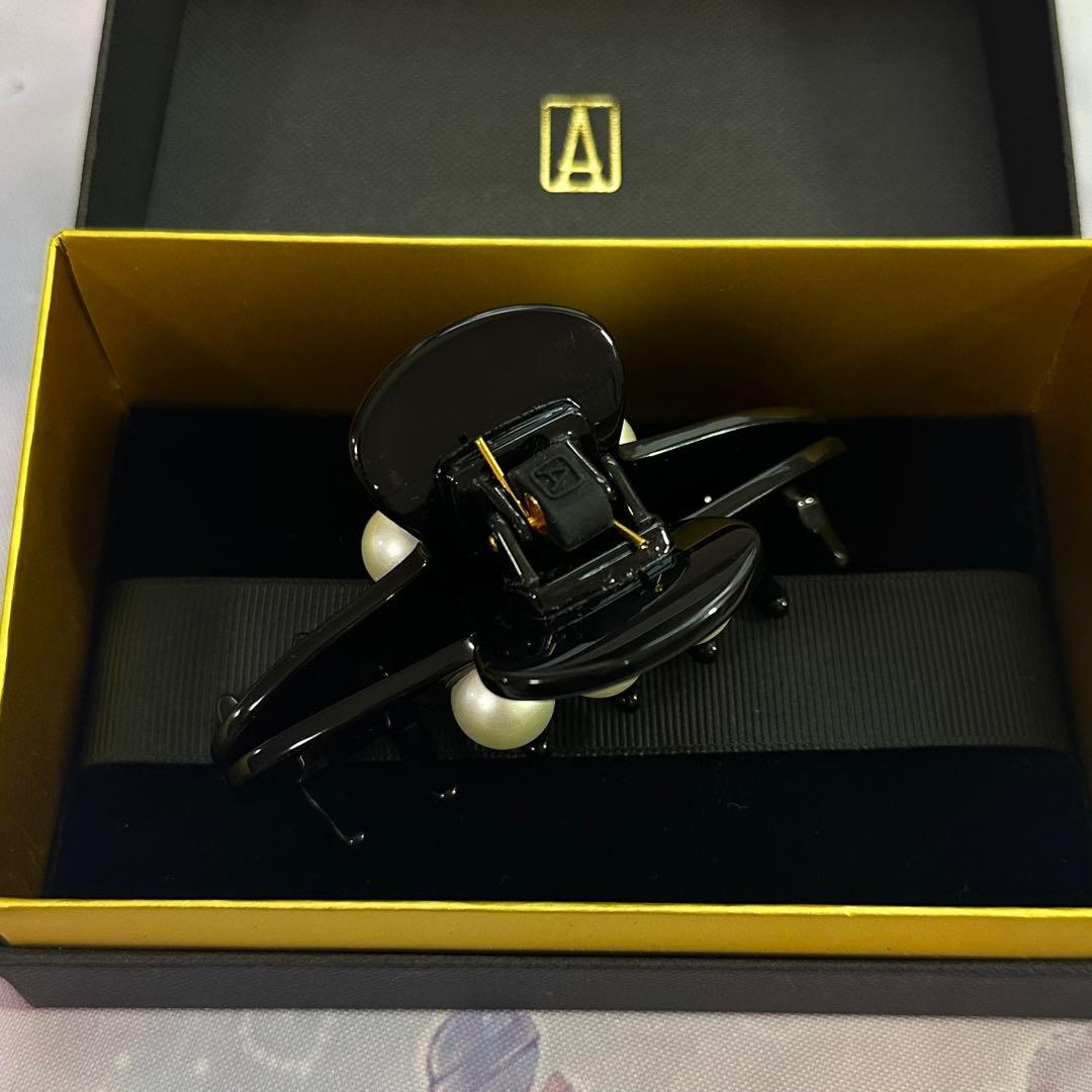 ALEXANDRE DE PARIS パール　ヘアクリップ　Mサイズ