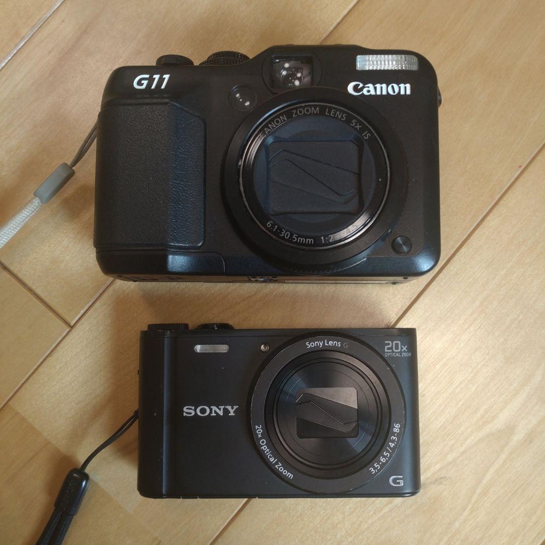 Canon PowerShot G11 SONY DSC-WX350 ジャンク