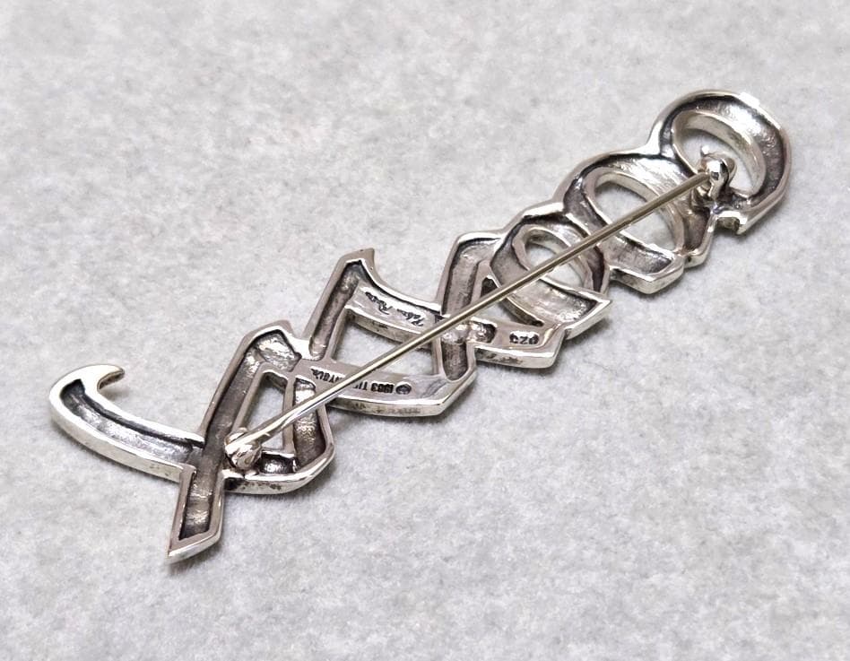 ティファニー　パロマピカソ　ラブ＆キス　SV925ブローチ　箱付き　41703