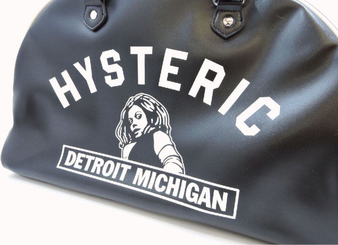 ヒステリックグラマー ボストンバッグ ブラック