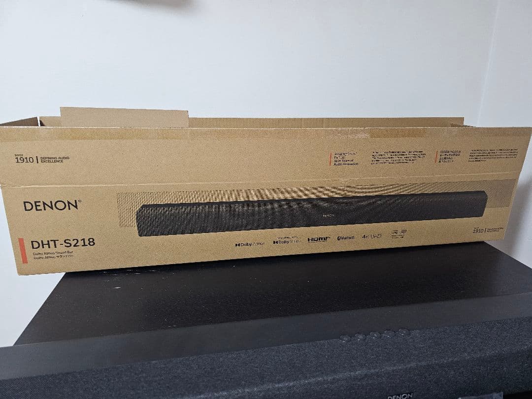 DENON DHT-S218 サウンドバー 美品
