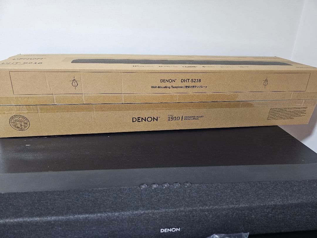DENON DHT-S218 サウンドバー 美品