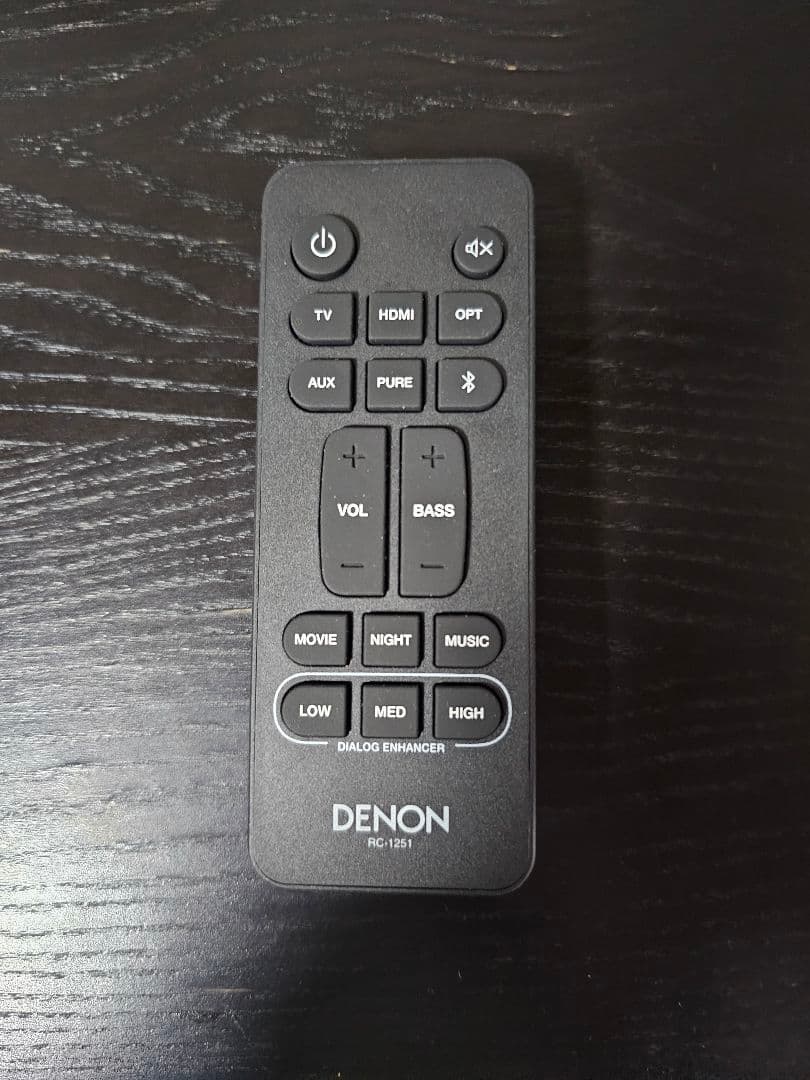 DENON DHT-S218 サウンドバー 美品