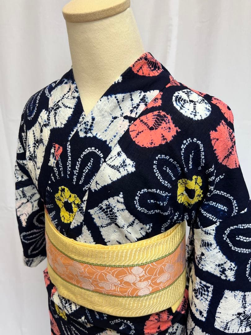 有松　鳴海絞り　ゆかた