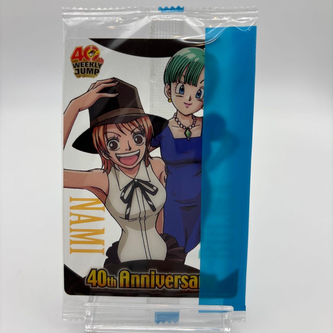 ジャンプ40周年 ドラゴンボール ワンピース カード ６枚セット