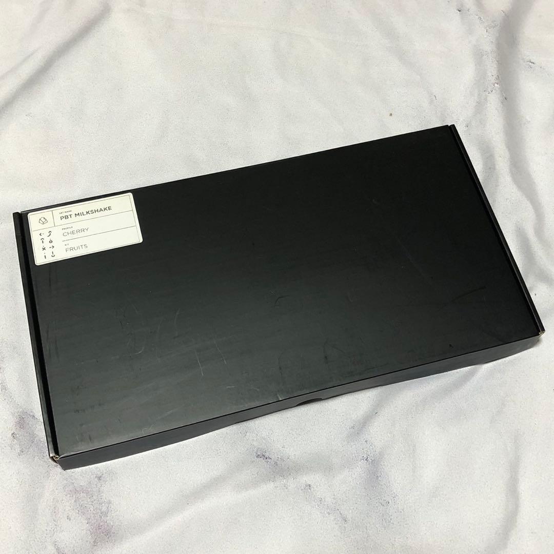 PBT Cherry Milkshake キーキャップ セット 自作キーボード